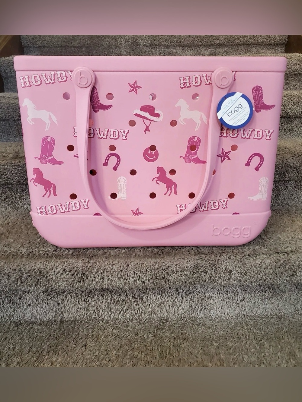 Bogg Bag from their Rodeo Collection the "Bogg N' Boots" patternNWT LAST CHANCE